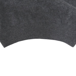 美品 クリスチャンディオール カシミヤ ニット パールボタン 長袖 354S48AM053 セーター グレー 1375【中古】Christian Dior