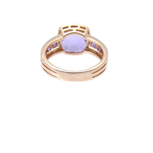 新品同様 キングス ジュエリー アメジスト/K18ピンクゴールド 5.3g リング 12.5号 指輪 パープル 0032【中古】KING'S JEWELRY レディース