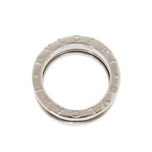 美品 ブルガリ B-ZERO1 3バンド K18WG 750WG #50 ホワイトゴールド リング 指輪 ジュエリー 0043【中古】BVLGARI