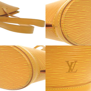 ルイ ヴィトン サンジャック ポワニエロング ショルダーバッグ M52339 エピレザー イエロー LV 0056【中古】LOUIS VUITTON