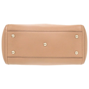 美品 グッチ ソーホー 369176 レザー ピンクベージュ 2WAY ハンドバッグ ショルダーバッグ 0082【中古】GUCCI