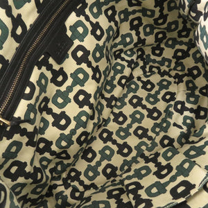 美品 グッチ ホーボー ワンショルダー 211986 レザー ブラック ショルダーバッグ 黒 0090【中古】GUCCI