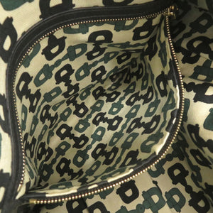 美品 グッチ ホーボー ワンショルダー 211986 レザー ブラック ショルダーバッグ 黒 0090【中古】GUCCI