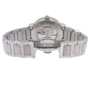 美品 ブルガリ ブルガリブルガリ BB41S 自動巻き 腕時計 SS ブルー 青文字盤 0097【中古】BVLGARI メンズ