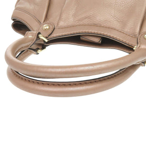 美品 グッチ スーキー トートバッグ 211944 レザー ベージュ ハンドバッグ 0110【中古】GUCCI