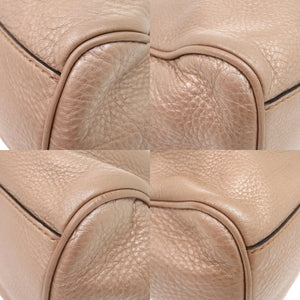 美品 グッチ スーキー トートバッグ 211944 レザー ベージュ ハンドバッグ 0110【中古】GUCCI