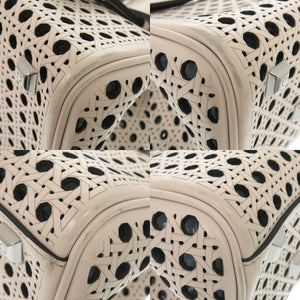 サルヴァトーレフェラガモ ガンチーニ AU-21/H692 レザー ベージュ 2way ハンドバッグ 0113【中古】Salvatore Ferragamo