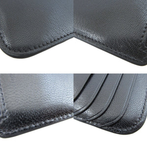 新品同様 ザ ロウ ジッパーウォレット W1679 レザー ブラック 黒 カードケース コインケース フラグメントケース 0118【中古】THE ROW