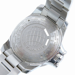 美品 ボールウォッチ エアロ GMT DG2016A-SCJ-BK 自動巻き 腕時計 SS ブラック 黒文字盤 0124【中古】BALL WATCH メンズ