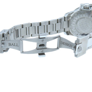 美品 ボールウォッチ エアロ GMT DG2016A-SCJ-BK 自動巻き 腕時計 SS ブラック 黒文字盤 0124【中古】BALL WATCH メンズ