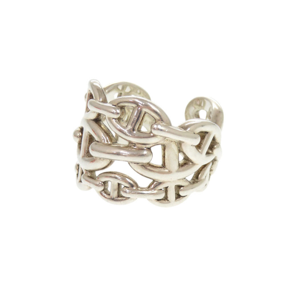 美品 エルメス シェーヌダンクル アンシェネ GM サイズ59 シルバー925 リング 指輪 0132【中古】HERMES