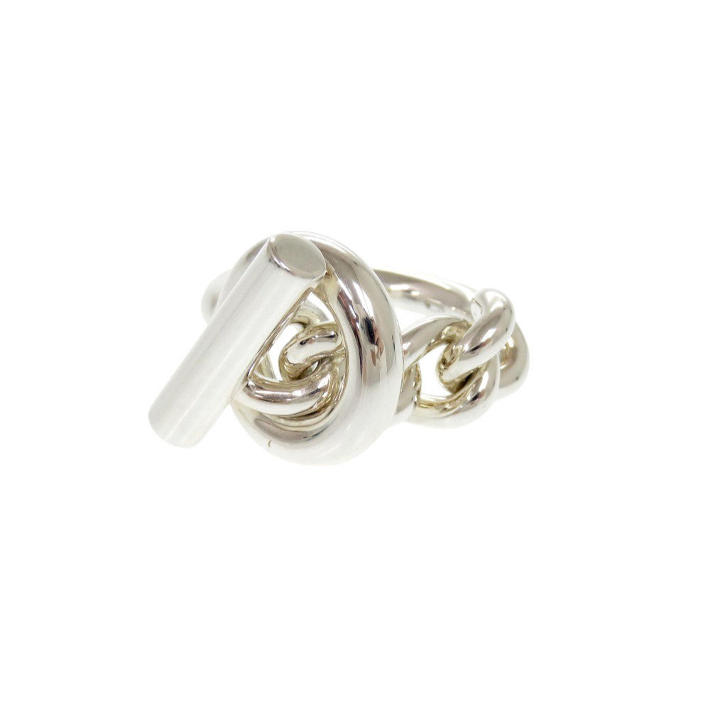 美品 エルメス クロワゼット サイズ55 シルバー925 リング 指輪 0136【中古】HERMES