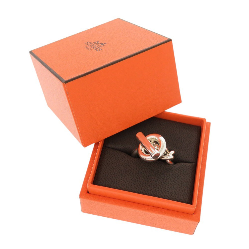美品 エルメス クロワゼット サイズ55 シルバー925 リング 指輪 0136【中古】HERMES