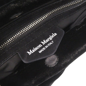 美品 メゾン マルジェラ グラムスラム SB1WG0049 ベロア ブラック ショルダーバッグ クラッチバッグ 黒 0185【中古】Maison Margiela