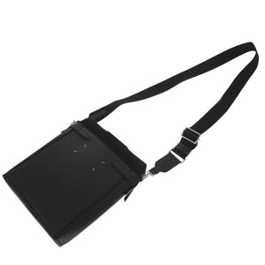 新品同様 メゾン マルジェラ 5AC CAMERA BAG VERTICAL カメラバッグ SB1WG0041 ショルダーバッグ レザー キャンバス ブラック 0186【中古】Maison Margiela