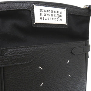 新品同様 メゾン マルジェラ 5AC CAMERA BAG VERTICAL カメラバッグ SB1WG0041 ショルダーバッグ レザー キャンバス ブラック 0186【中古】Maison Margiela