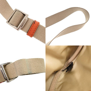 美品 グッチ × THE NORTH FACE 650299 GGキャンバス レザー ベージュ オレンジ ウエストバッグ ボディバッグ 0194【中古】GUCCI メンズ