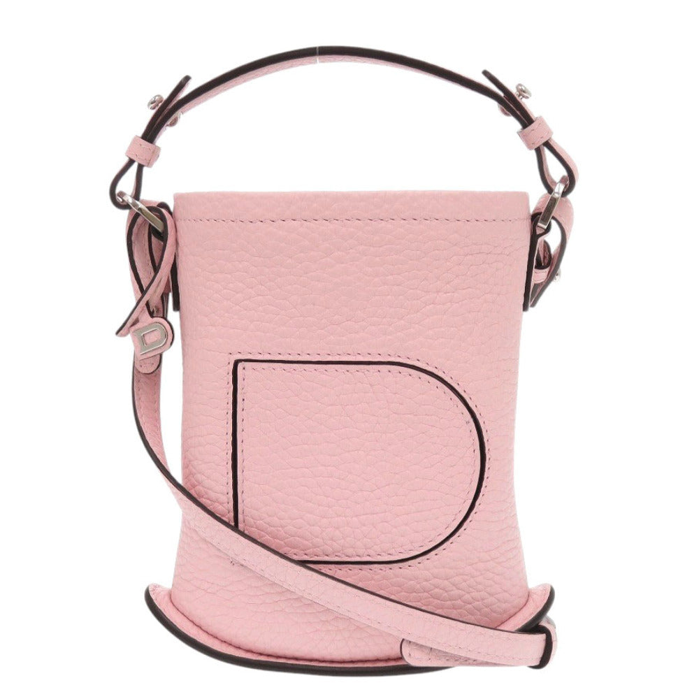 未使用 デルボー Pin Toy パン トイ AA0608 デルヴォー レザー ピンク 2way ショルダーバッグ 0206【中古】DELVAUX