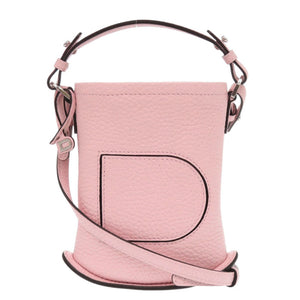 未使用 デルボー Pin Toy パン トイ AA0608 デルヴォー レザー ピンク 2way ショルダーバッグ 0206【中古】DELVAUX