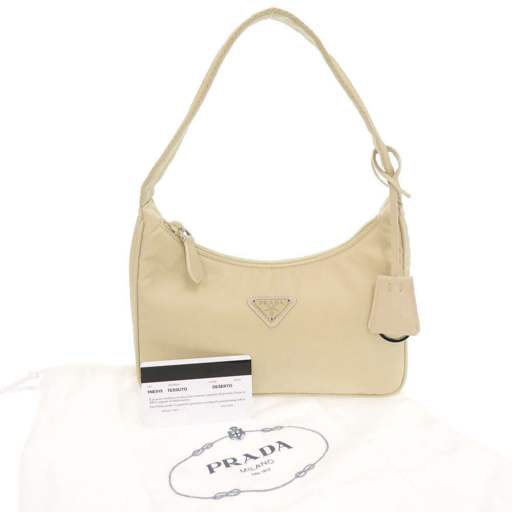 新品同様 プラダ Re-Edition 2000 Re-Nylon ミニバッグ 1NE515 RDH0 FOF24 ナイロン DESERTO デゼルト ショルダーバッグ ハンドバッグ 0210【中古】PRADA