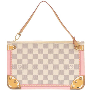 美品 ルイ ヴィトン ネヴァーフルポーチ MM/GM用 ダミエアズール ポーチ バッグ LV 0220【中古】LOUIS VUITTON