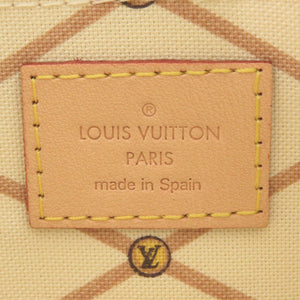 美品 ルイ ヴィトン ネヴァーフルポーチ MM/GM用 ダミエアズール ポーチ バッグ LV 0220【中古】LOUIS VUITTON