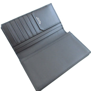 未使用 ブルガリ セルペンティ スカリエ 280922 レザー ブラック 黒 2つ折り長財布 財布 0223【中古】BVLGARI