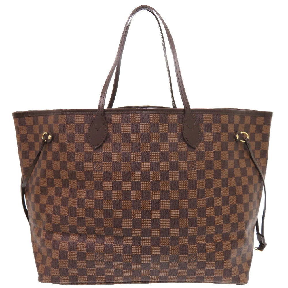 美品 ルイ ヴィトン ネヴァーフルGM ダミエ エベヌ N51106 トートバッグ LV 0236 【中古】 LOUIS VUITTON
