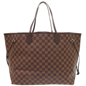 美品 ルイ ヴィトン ネヴァーフルGM ダミエ エベヌ N51106 トートバッグ LV 0236 【中古】 LOUIS VUITTON
