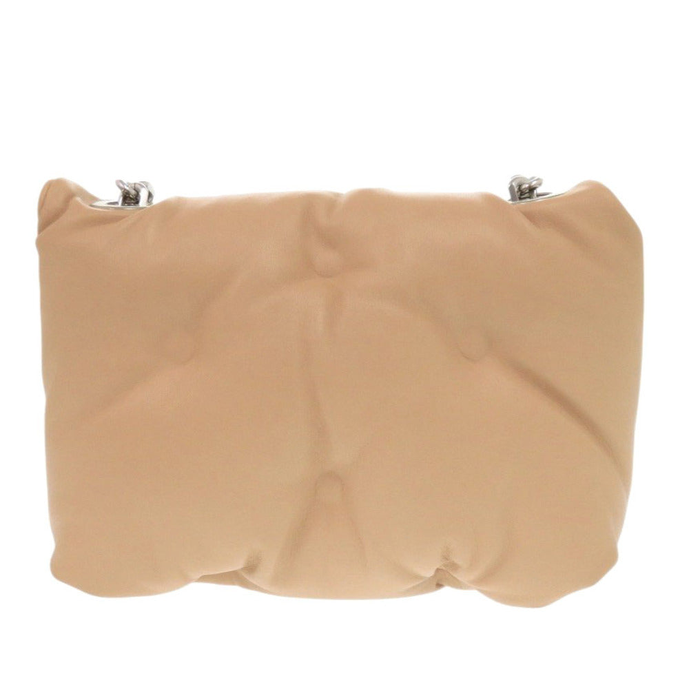 新品同様 メゾン マルジェラ グラムスラム ミニフラップ S56WG0181 レザー ベージュ ショルダーバッグ 0239【中古】Maison Margiela