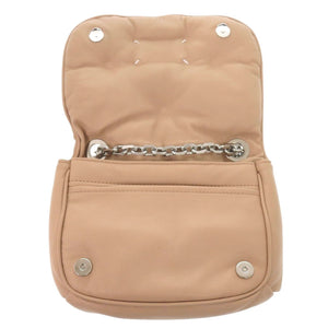 新品同様 メゾン マルジェラ グラムスラム ミニフラップ S56WG0181 レザー ベージュ ショルダーバッグ 0239【中古】Maison Margiela