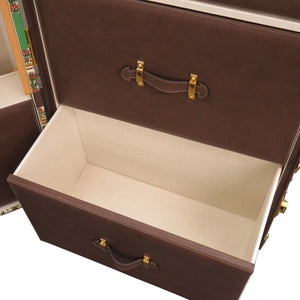 未使用 グッチ サヴォイ GUCCI 100 MUSIC 194058 100周年 トランク ワードローブ キャンバス レザー ウッド ベージュ 0251 【中古】GUCCI メンズ