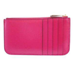 新品同様 カルティエ ドゥーブルCドゥカルティエ L3001893 レザー ピンク カードケース コインケース フラグメントケース 0256【中古】Cartier