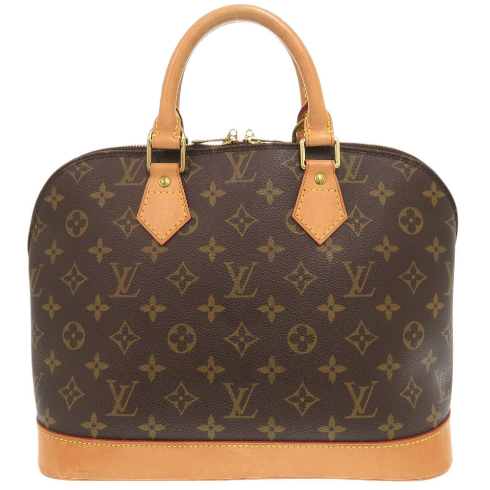 美品 ルイ ヴィトン アルマ モノグラム M51130 ブラウン ハンドバッグ LV 0257【中古】LOUIS VUITTON