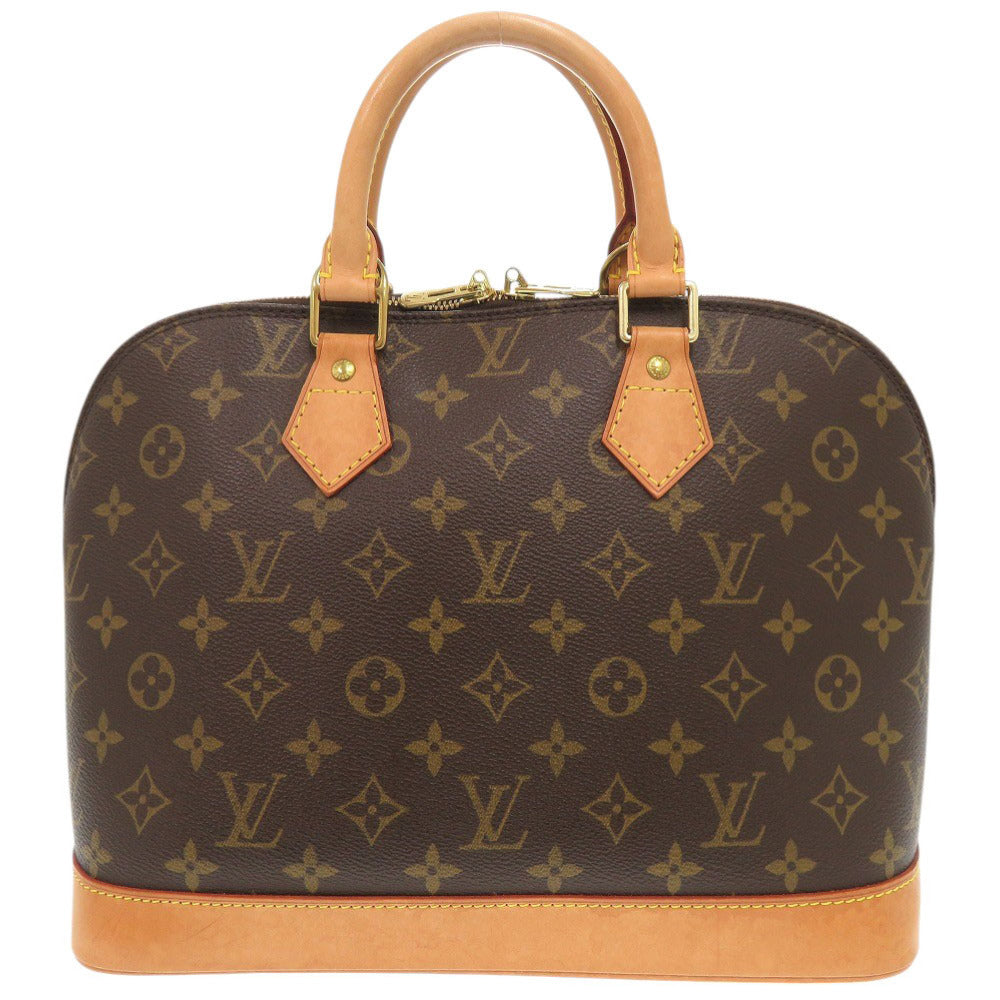 美品 ルイ ヴィトン アルマ モノグラム M51130 ブラウン ハンドバッグ LV 0257【中古】LOUIS VUITTON