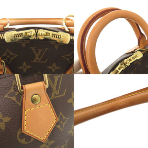美品 ルイ ヴィトン アルマ モノグラム M51130 ブラウン ハンドバッグ LV 0258【中古】LOUIS VUITTON