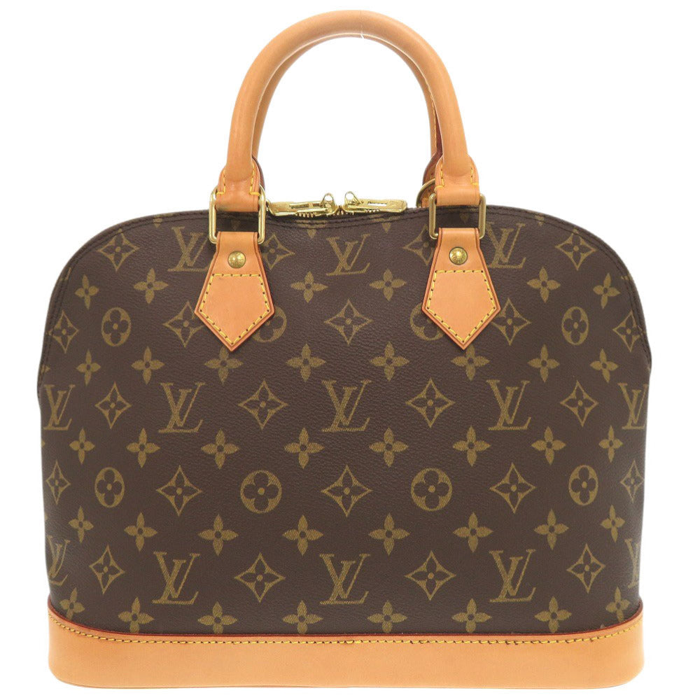 美品 ルイ ヴィトン アルマ モノグラム M51130 ブラウン ハンドバッグ LV 0258【中古】LOUIS VUITTON