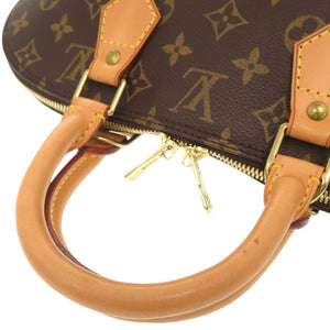美品 ルイ ヴィトン アルマ モノグラム M51130 ブラウン ハンドバッグ LV 0258【中古】LOUIS VUITTON
