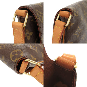 美品 ルイ ヴィトン ロングストラップ ミュゼットサルサ モノグラム M51387 ブラウン ショルダーバッグ LV 0264【中古】LOUIS VUITTON