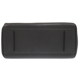 美品 ジャンニ ヴェルサーチ ラ メドゥーサ レザー ブラック 2WAY ハンドバッグ ショルダーバッグ 0270【中古】Gianni Versace