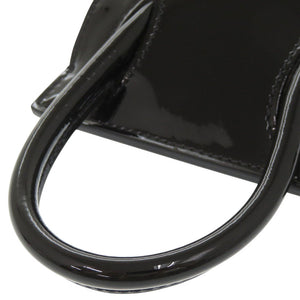 未使用品 クリスチャンルブタン パロマ ナノ 1215050 パテントレザー ブラック 2WAY ハンドバッグ ショルダーバッグ 0279【中古】Christian Louboutin