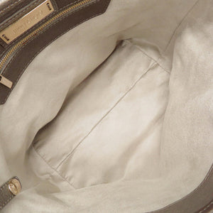 美品 ジミーチュウ SASHA サシャ スタースタッズ レザー スタッズ グレージュ系 トートバッグ ハンドバッグ 0282【中古】JIMMY CHOO