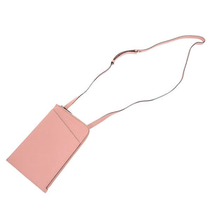 未使用 ボナベンチュラ ライリー ショルダーバッグ BSST1 サクラピンク レザー 0291【中古】BONAVENTURA