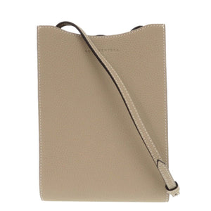 未使用 ボナベンチュラ リア ミニ BSCT1-GG グレージュ レザー ショルダーバッグ 0292【中古】BONAVENTURA