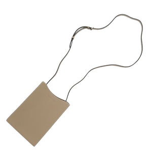 未使用 ボナベンチュラ リア ミニ BSCT1-GG グレージュ レザー ショルダーバッグ 0292【中古】BONAVENTURA