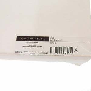 未使用 ボナベンチュラ リア ミニ BSCT1-GG グレージュ レザー ショルダーバッグ 0292【中古】BONAVENTURA