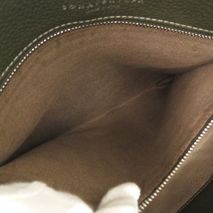 新品同様 ボナベンチュラ 二コラ BBTO1-OL レザー オリーブ トートバッグ 0293【中古】BONAVENTURA