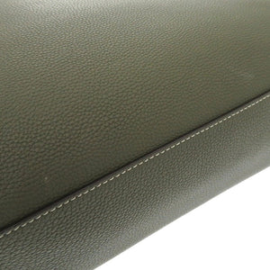 新品同様 ボナベンチュラ 二コラ BBTO1-OL レザー オリーブ トートバッグ 0293【中古】BONAVENTURA