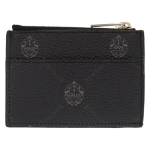 新品同様 ベルルッティ PVC レザー ブラック ブラウン コインケース 0304【中古】BERLUTI メンズ