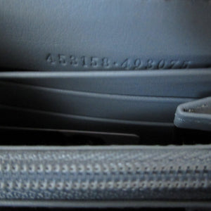 美品 グッチ バンブー 453158 レザー ベージュ ラウンドファスナー長財布 財布 0319【中古】GUCCI